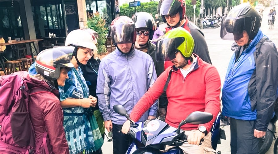 City cycling and scooter rentals in Chiang Rai